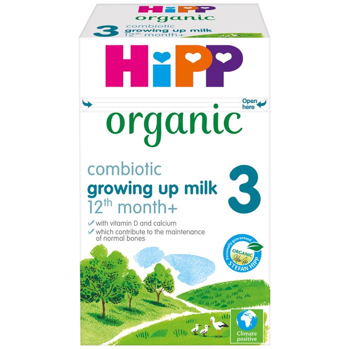 HiPP Organic 3 Growing up Baby Milk Powder from 12 months onwards 600g