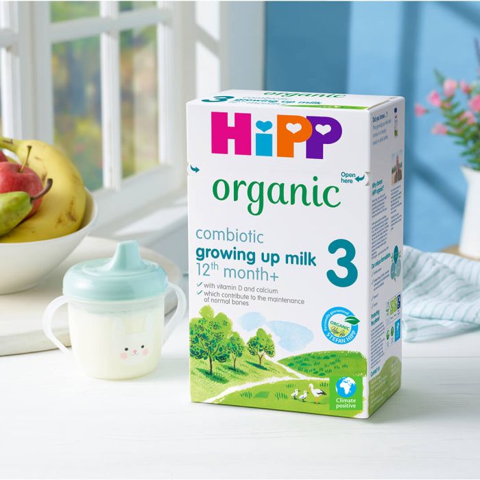 HiPP Organic 3 Growing up Baby Milk Powder from 12 months onwards 600g