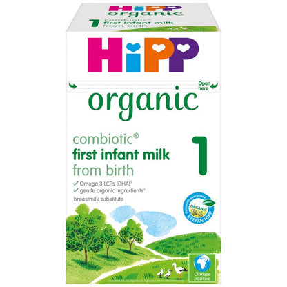 HiPP Organic 1 First Infant Baby Milk Powder from Birth 800g